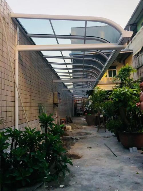 铝合金雨棚耐力板雨棚