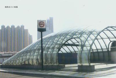 供应岗亭雨棚停车棚道闸电动门图片_高清图_细节图